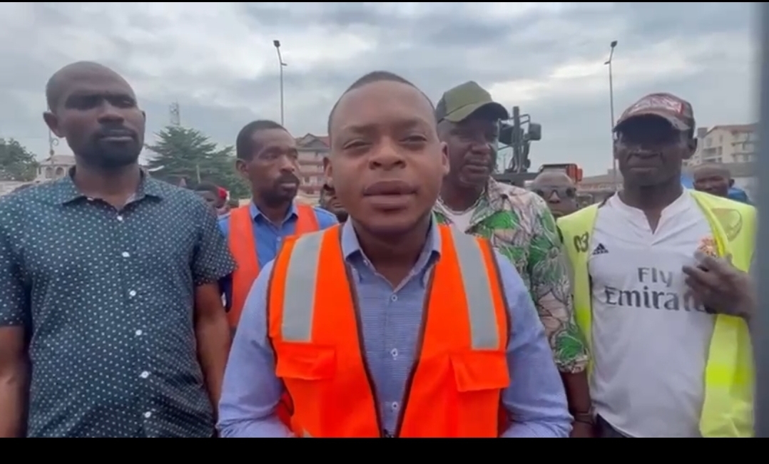 Kinshasa :Le Vice-gouverneur Gérard Mulumba déterminé à laisser ses empreintes sur le rond point Ngabela.