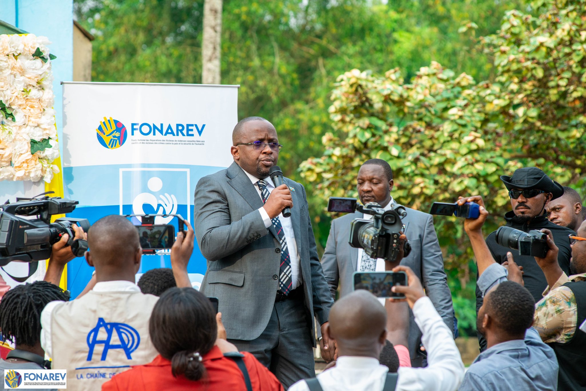 RDC : le FONAREV lance des cliniques mobiles dans plusieurs camps de déplacés