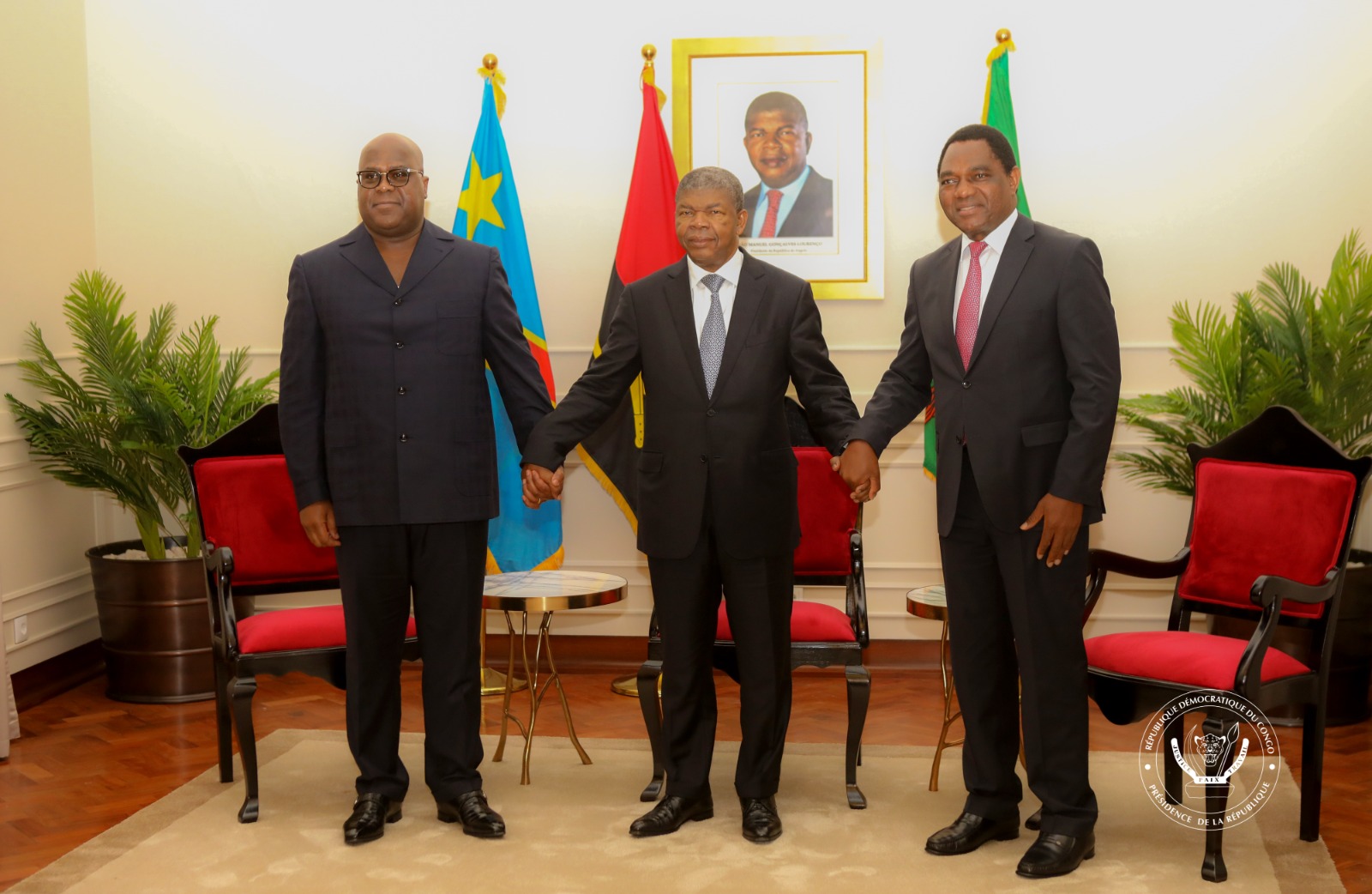 Joe Biden, Félix Tshisekedi, João Lourenço et Hakainde Hichilema participent au sommet sur le corridor de Lobito
