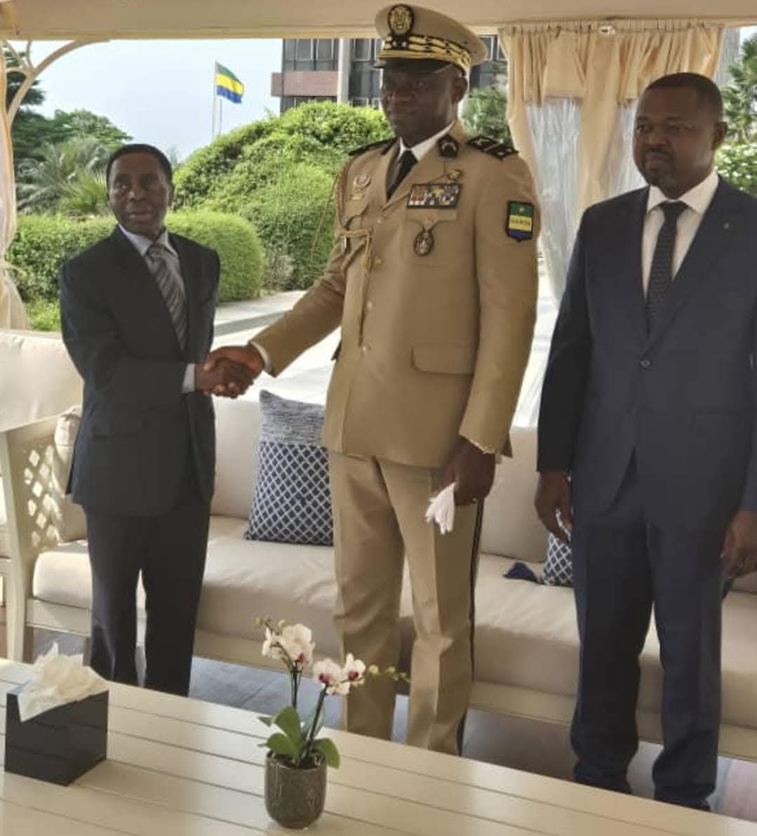 Gabon: Bernard Fokou reçu par Oligui Nguema