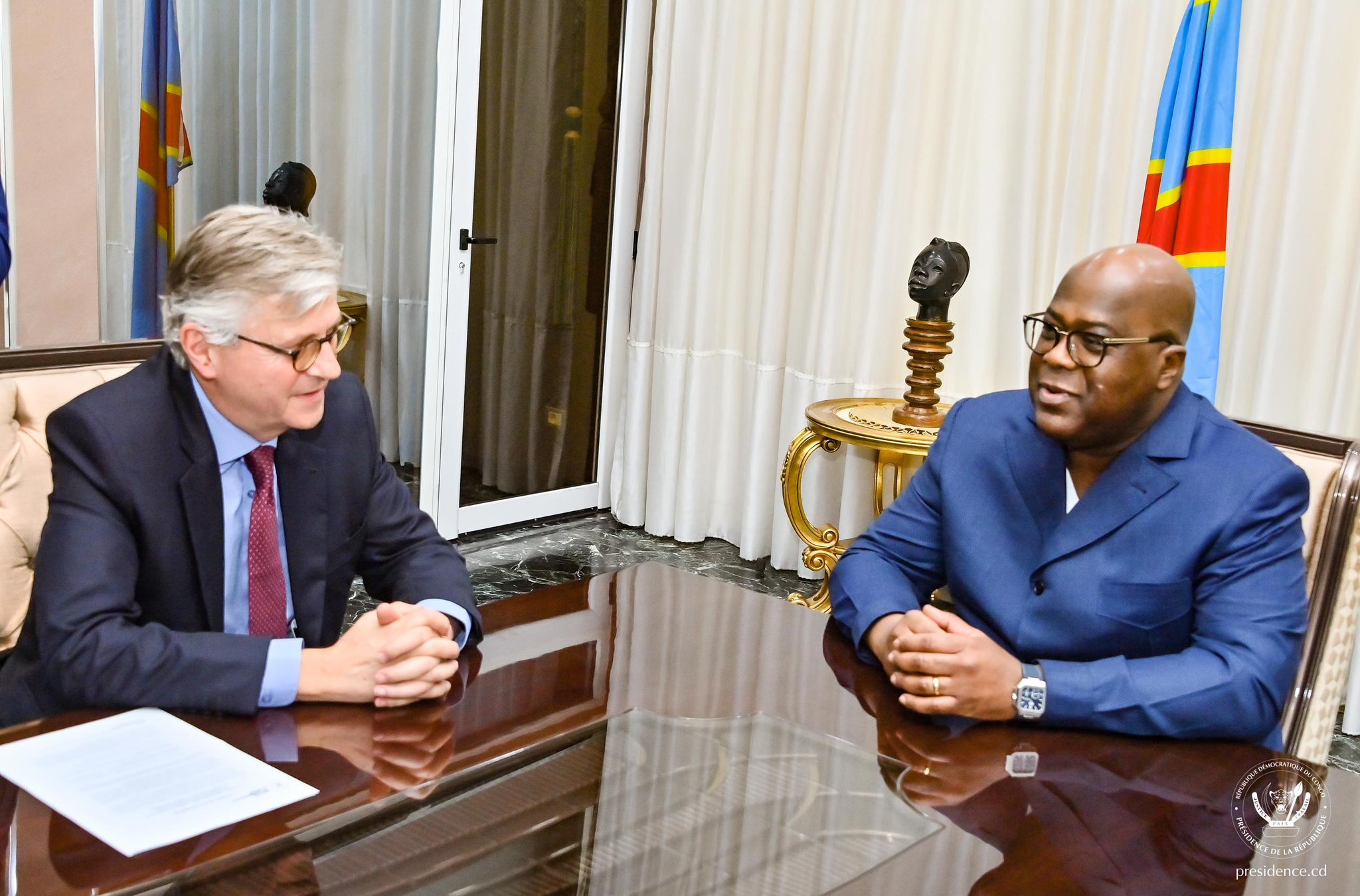 RDC : Félix Tshisekedi et Jean-Pierre Lacroix échangent sur la crise sécuritaire dans l’Est