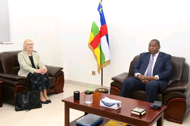 Centrafrique : une délégation de haut niveau des Nations-Unies reçue par le président Touadéra