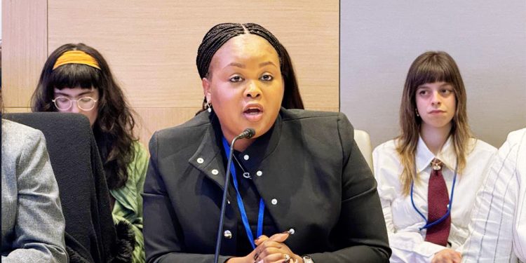 69ème session de la Commission sur le statut des Femmes : à New-York, la DGA de l’OCC Christelle MUABILU a porté haut la voix de la femme congolaise