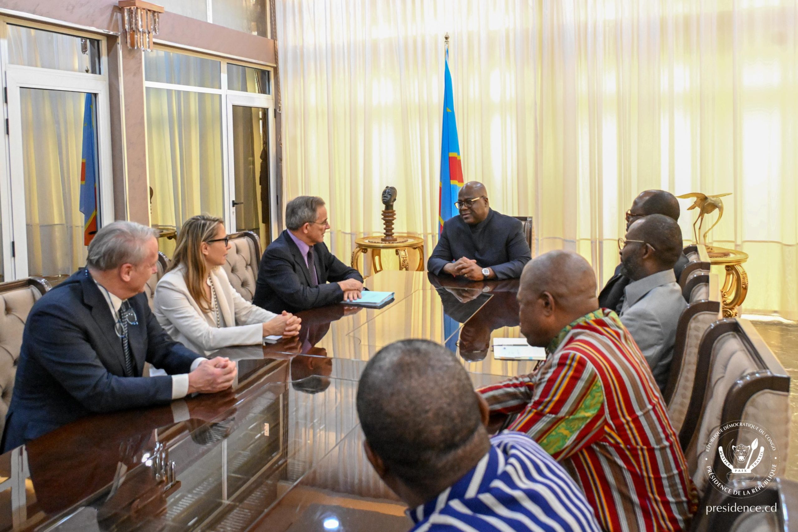 RDC : la crise sécuritaire dans l’Est au centre des échanges entre Félix Tshisekedi et une délégation de députés européens
