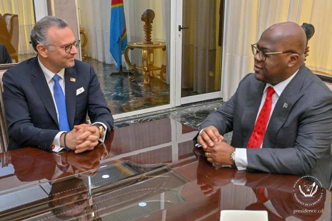 RDC : le conseiller principal du président américain pour l’Afrique reçu par Félix Tshisekedi
