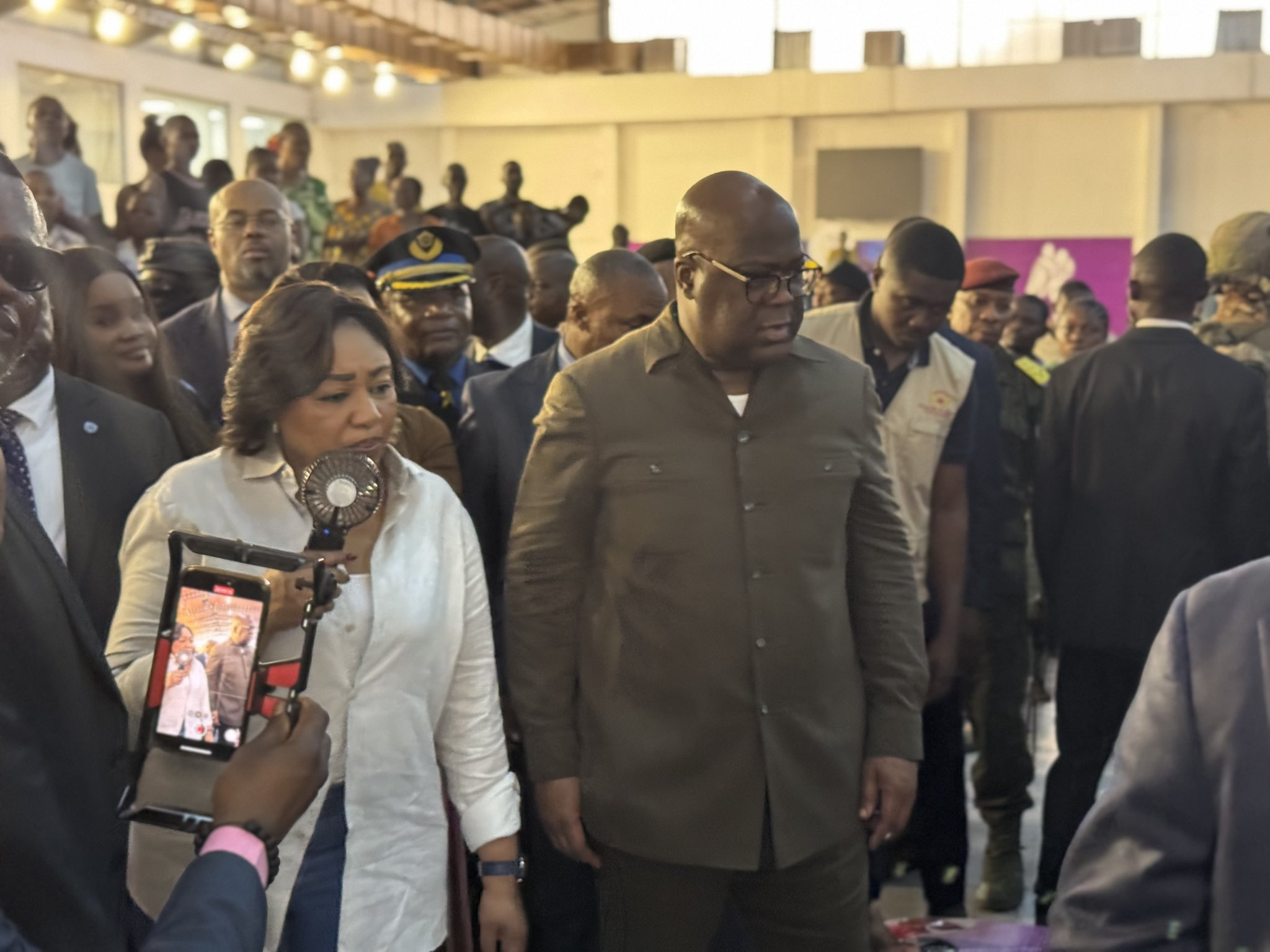 RDC : Félix Tshisekedi en visite de réconfort aux victimes des inondations