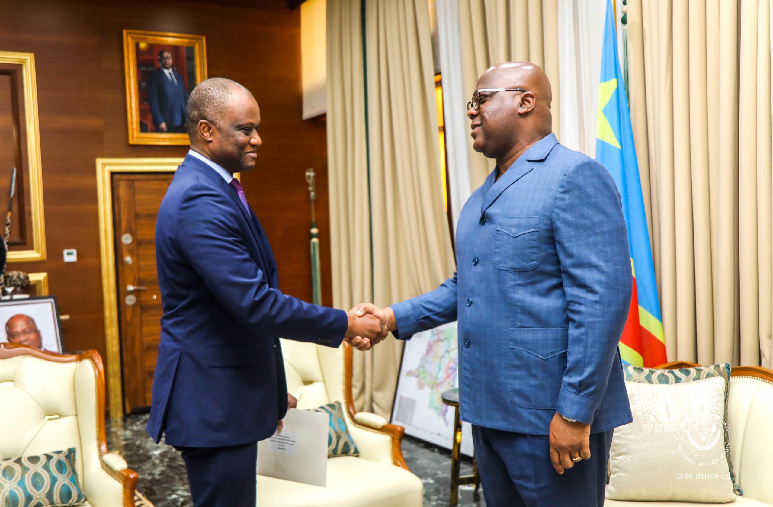 Un émissaire de Bassirou Diomaye Faye reçu par Félix Tshisekedi