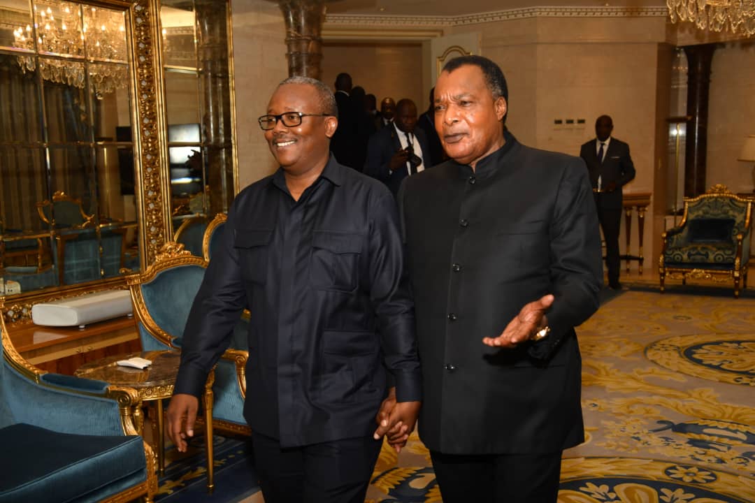 Congo-Guinée Bissau : Tête-à-tête entre Denis Sassou N’Guesso et Umaro Sissoco Embaló à Brazzaville