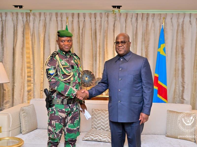 Félix Tshisekedi attendu à la prestation de serment de Brice Oligui Nguema