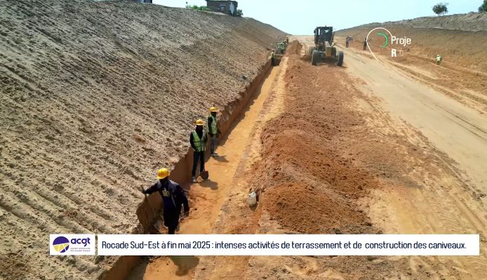 Rocade Sud-Est de Kinshasa : les travaux s’accélèrent (ACGT)