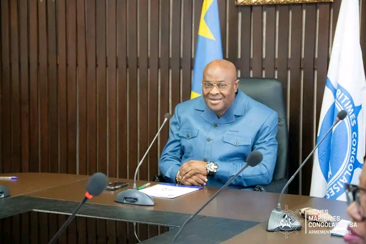 RDC : Les Lignes Maritimes Congolaises adressent leurs vœux patriotiques pour le 65e anniversaire de l’indépendance au Président Tshisekedi