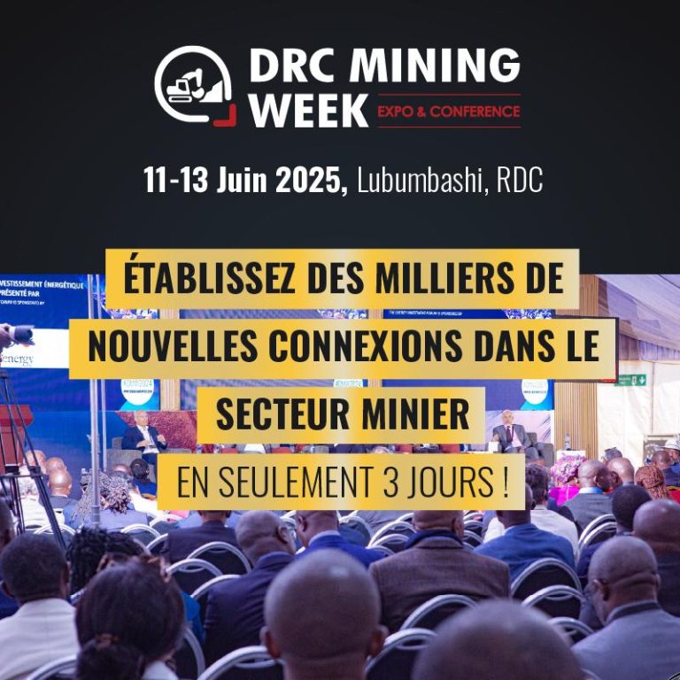 RDC : Début ce mercredi de la DRC Mining Week à Lubumbashi