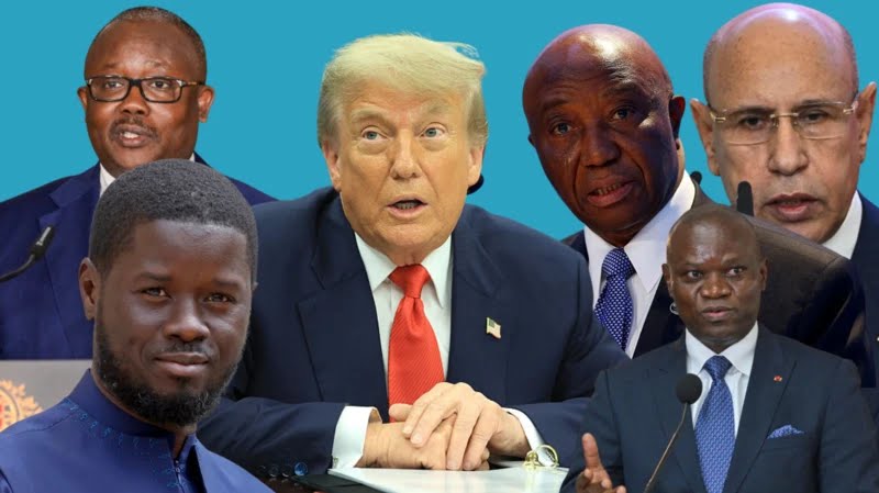 Donald Trump reçoit cinq présidents africains pour un sommet à Washington
