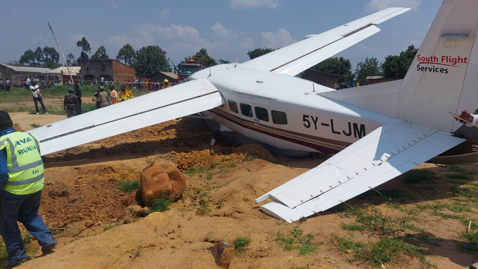 RDC – Bunia : un avion rate son atterrissage, aucun décès signalé