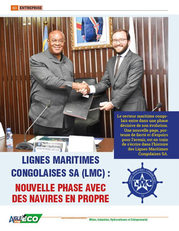 Lignes Maritimes Congolaises SA : nouvelle phase avec des navires en propre