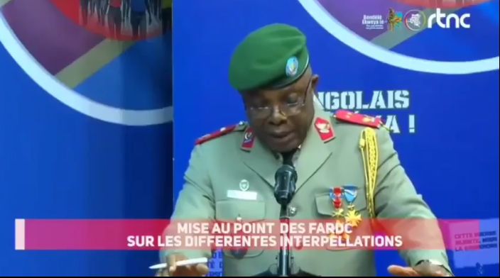 RDC : Les FARDC écartent toute motivation communautaire dans l’interpellation d’officiers