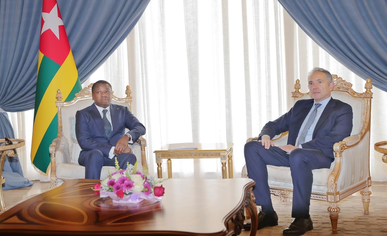 Faure Gnassingbé et Johan Borgstam se sont entretenus sur les efforts internationaux en cours pour instaurer une paix durable en RDC