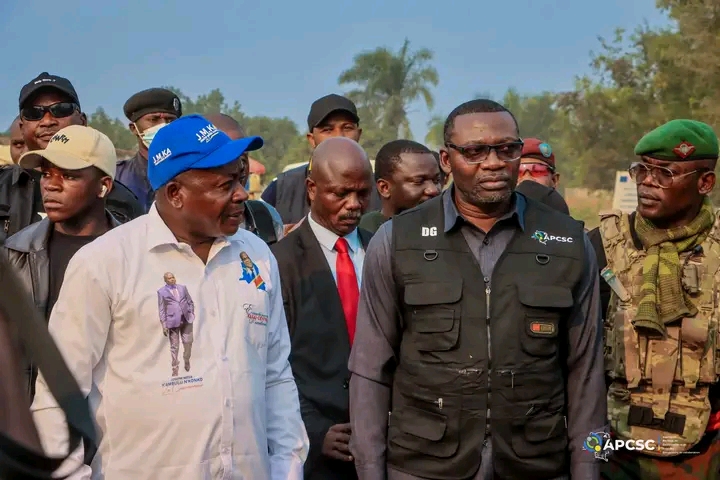 Kasaï Central : Le DG de l’APCSC Freddy YODI en mission de suivi des travaux sur la route Kananga–Kalamba Mbuji
