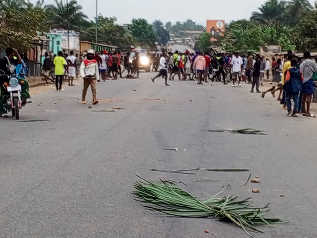 Kongo Central : la population de Boma dans la rue pour dénoncer l’insécurité