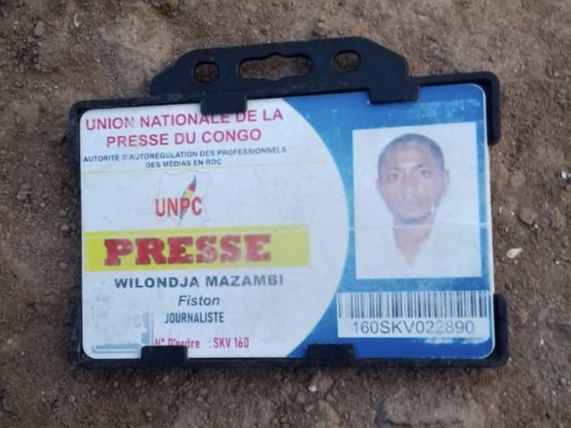 RDC : Le Gouvernement condamne l’assassinat du journaliste Fiston Wilondja à Bukavu