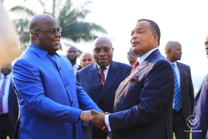 RDC : Denis Sassou-N’guesso en visite d’amitié et de travail de 48 heures à Kinshasa