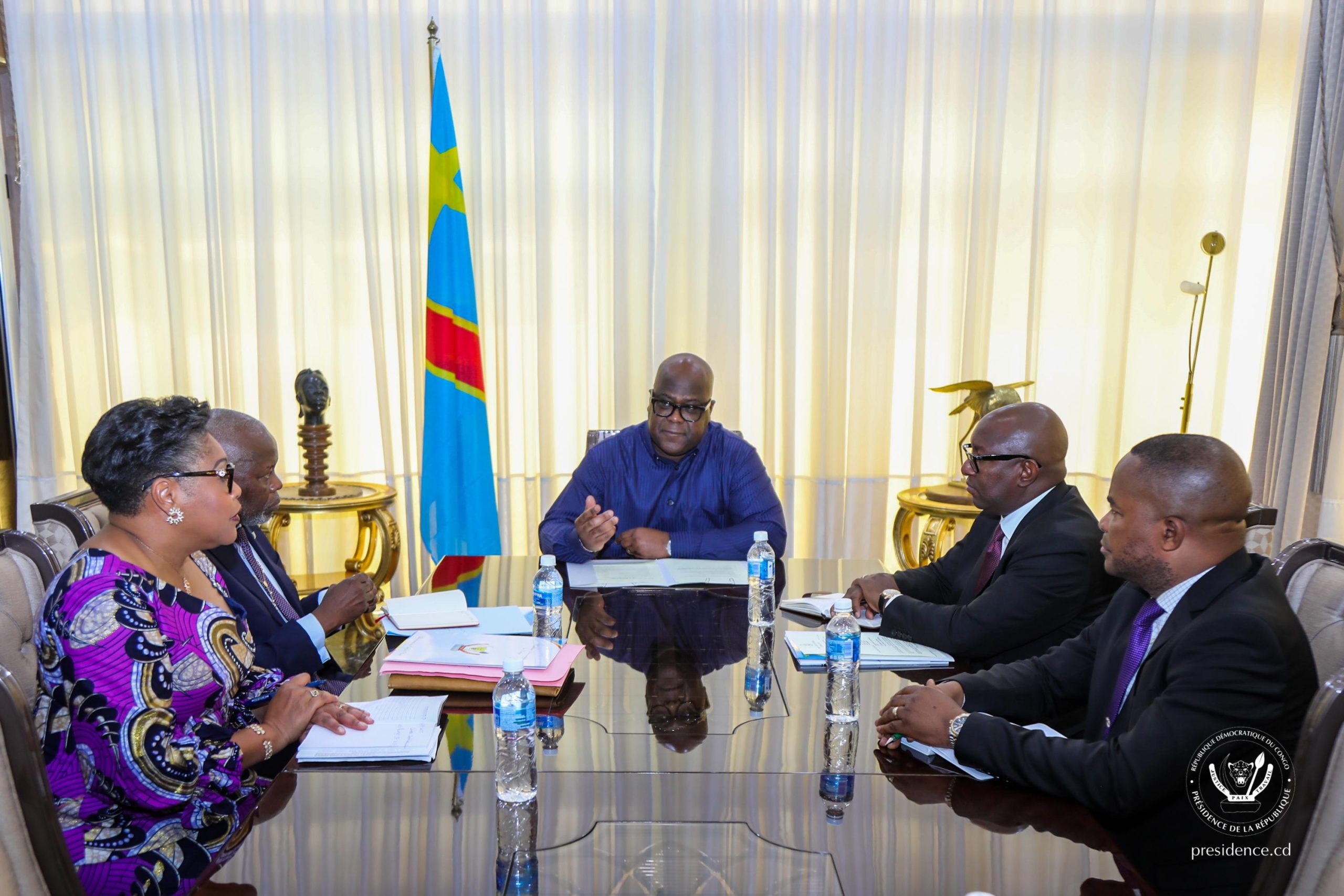 RDC : La situation sécuritaire du pays et la rentrée parlementaire au cœur de la réunion interinstitutionnelle présidée par Félix Tshisekedi