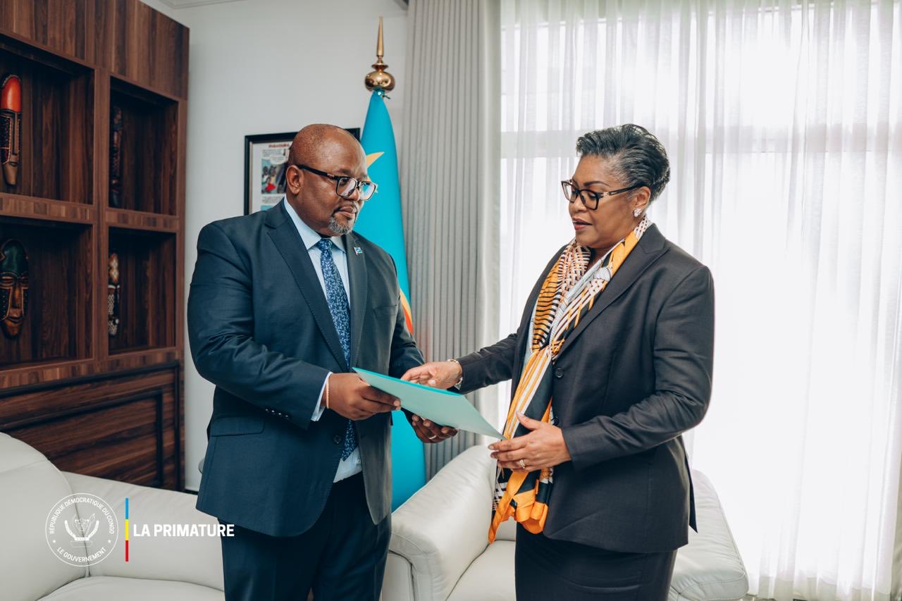 RDC : Le Ministre de l’Industrie Aimé Boji présente sa démission à la Première Ministre