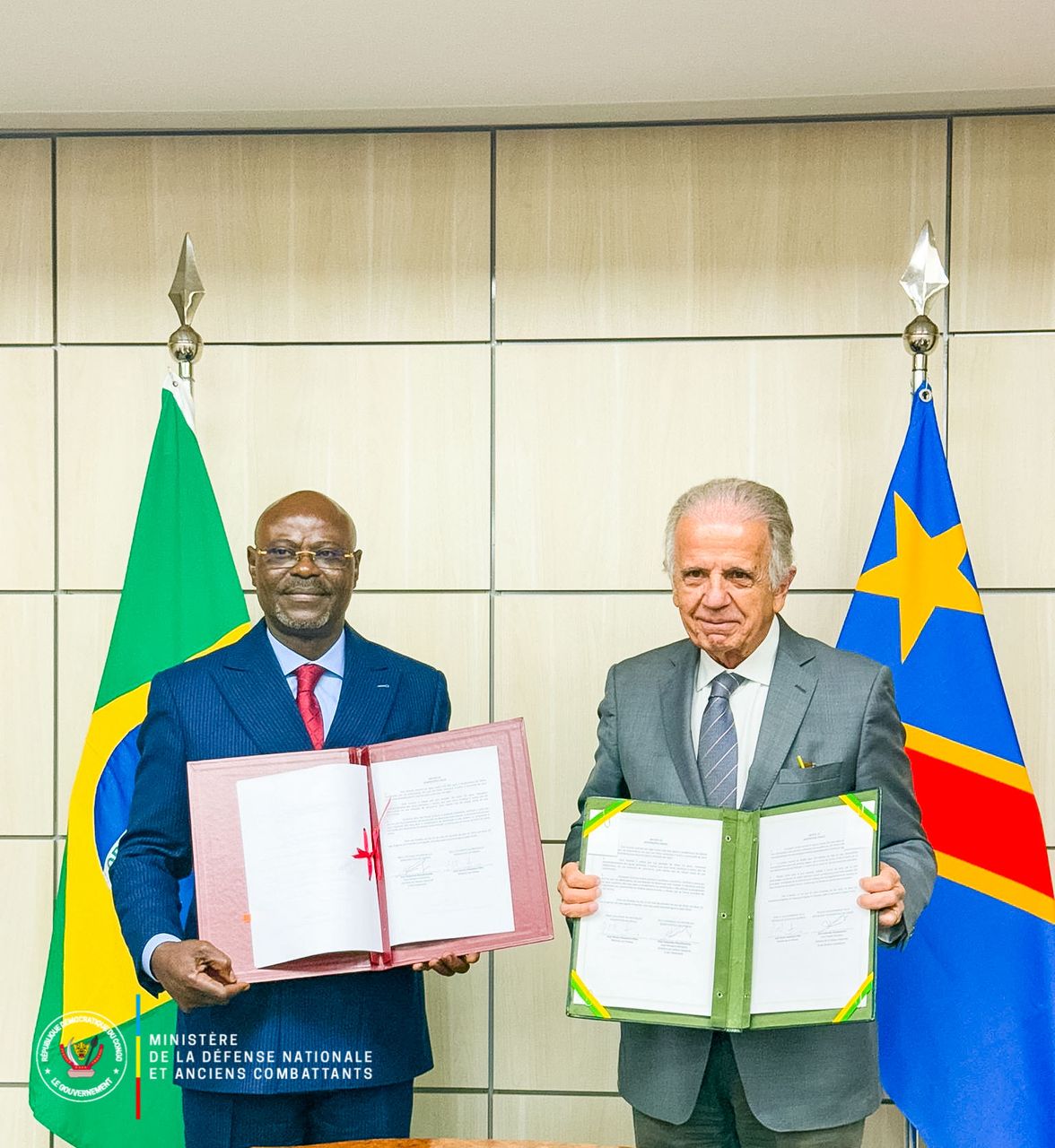 La RDC et le Brésil signent un accord de coopération dans le domaine de la défense
