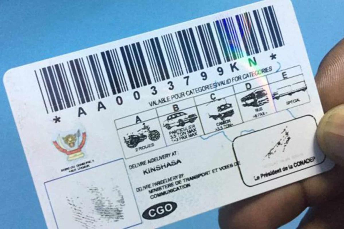 RDC : le contrôle des permis de conduire biométriques à puce désormais opérationnel sur tout le territoire