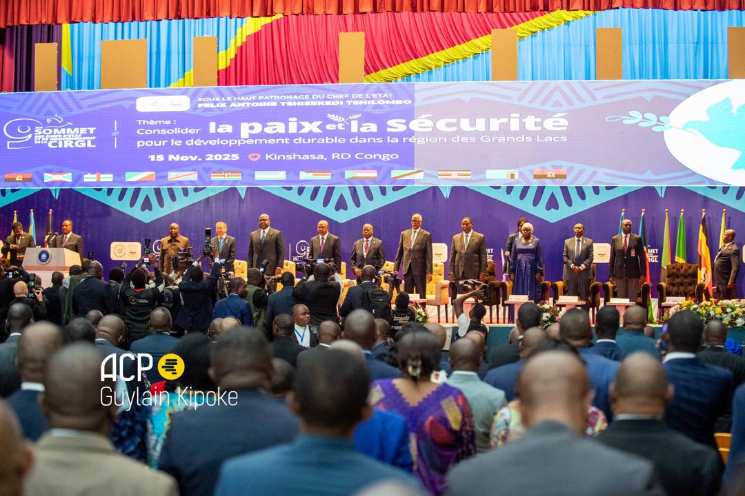 RDC : Touadéra, Sassou, Ndayishimiye et Lourenço à Kinshasa pour le 9ᵉ Sommet de la CIRGL