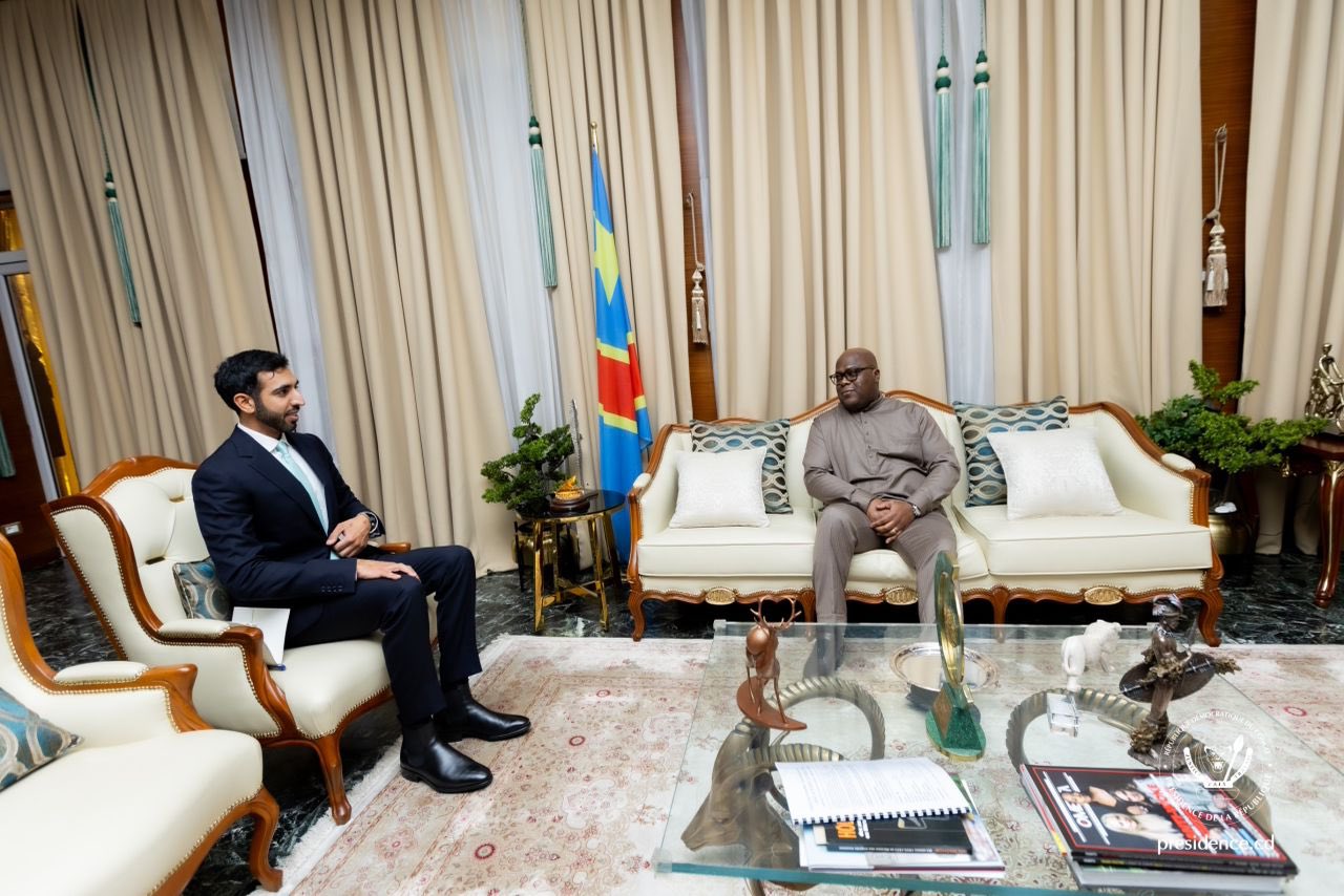 RDC–Émirats arabes unis : Renforcement de la coopération au cœur de l’entretien entre Félix Tshisekedi et le ministre émirati des Affaires étrangères