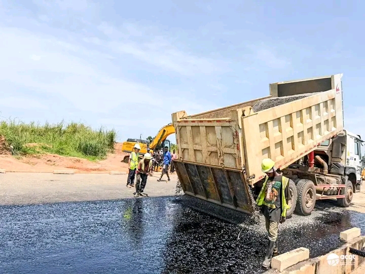 Route Kananga–Kalamba–Mbuji : 15 km déjà revêtus (ACGT)