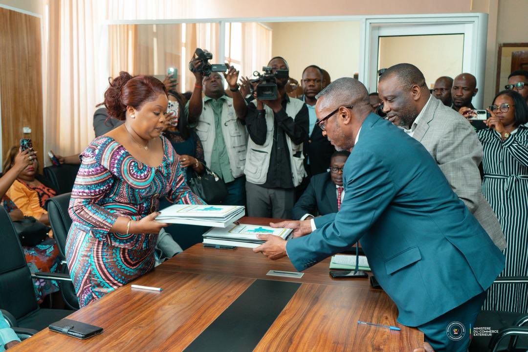 OCC : la DG a.i Christelle Muabilu officiellement installée