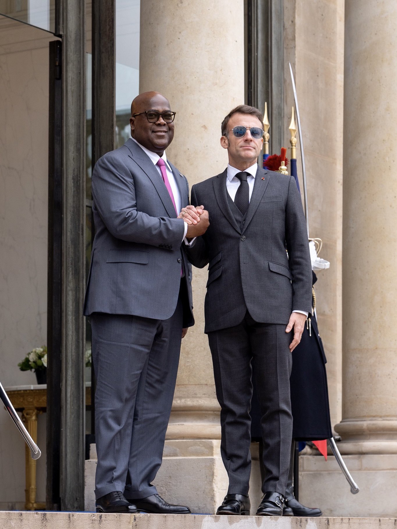 Felix Tshisekedi à Paris pour un tête-à-tête avec Emmanuel Macron