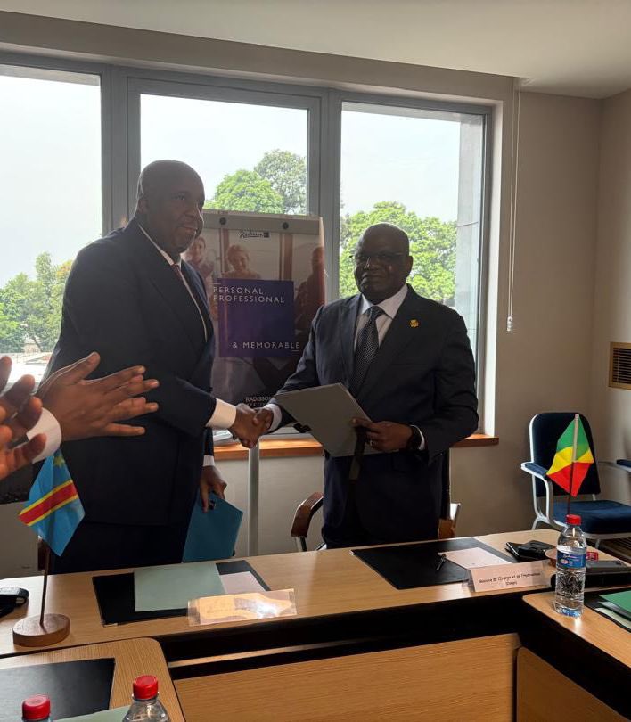 Kinshasa et Brazzaville concluent un protocole d’accord pour un projet hydroélectrique de 6 450 MW
