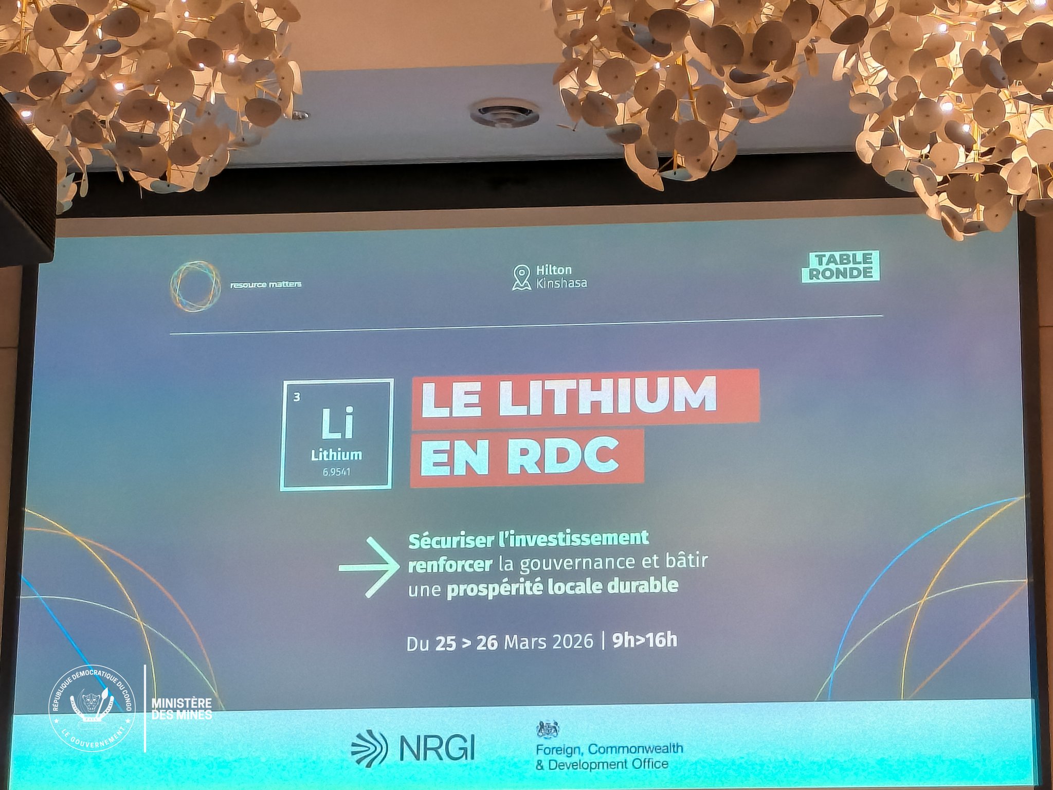 RDC : le lithium au cœur d’une table ronde à Kinshasa
