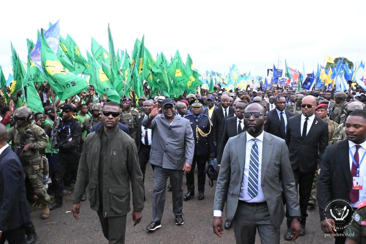 Kikwit : Félix Tshisekedi inaugure des infrastructures pour améliorer les conditions des militaires