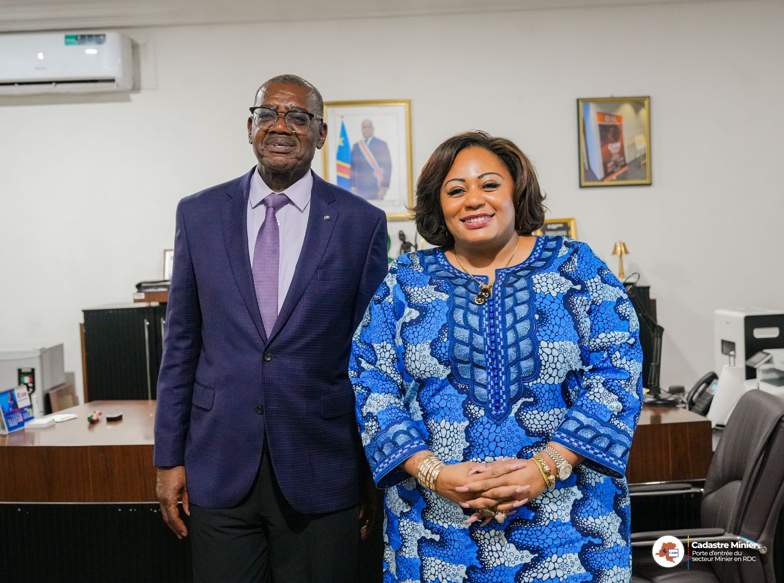 La 3ᵉ édition de la Semaine Congolaise au cœur des échanges entre le DG du CAMI et l’Ambassadrice de la RDC aux États-Unis