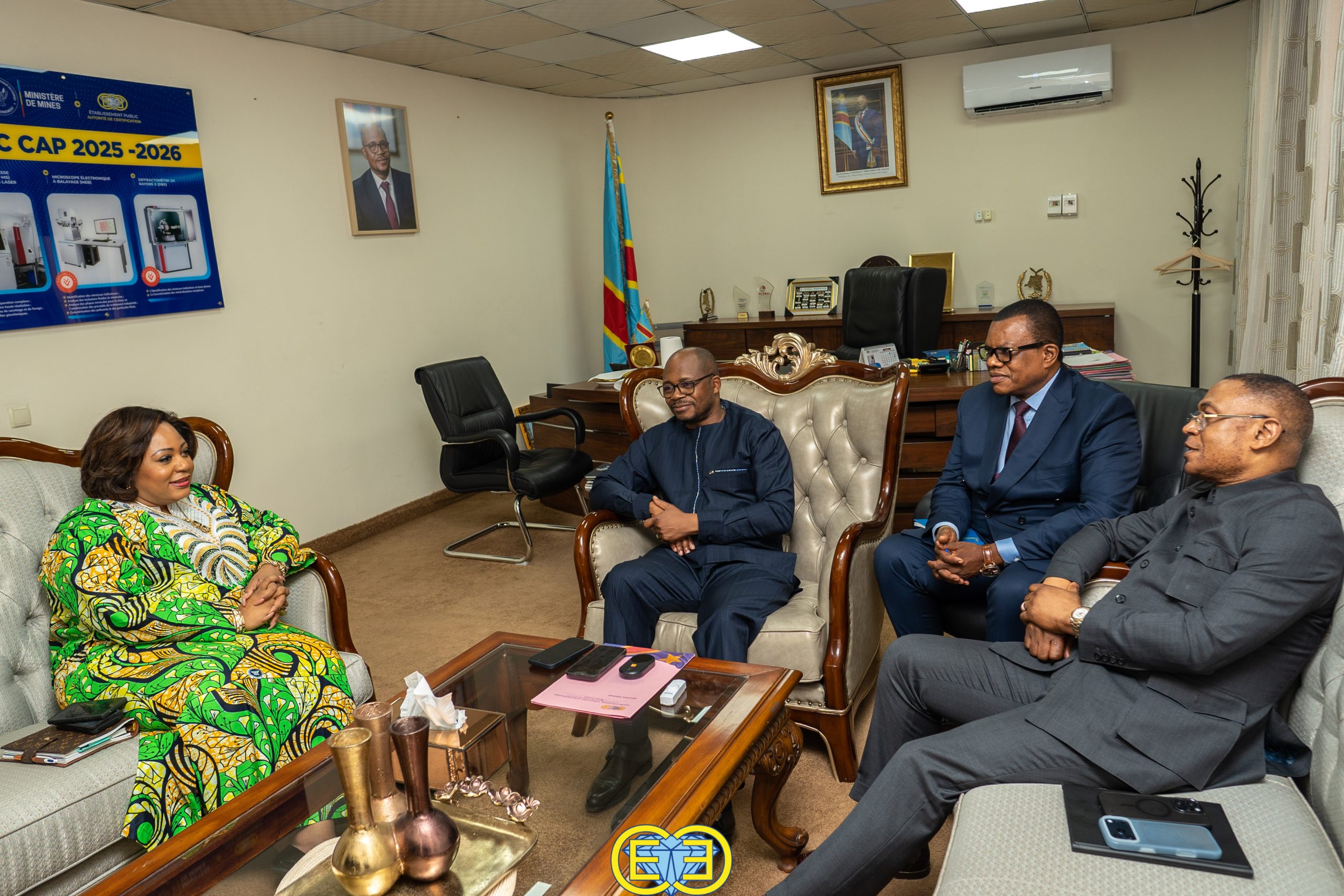 RDC : L’Ambassadrice Yvette Ngandu Kapinga en visite de travail au CEEC