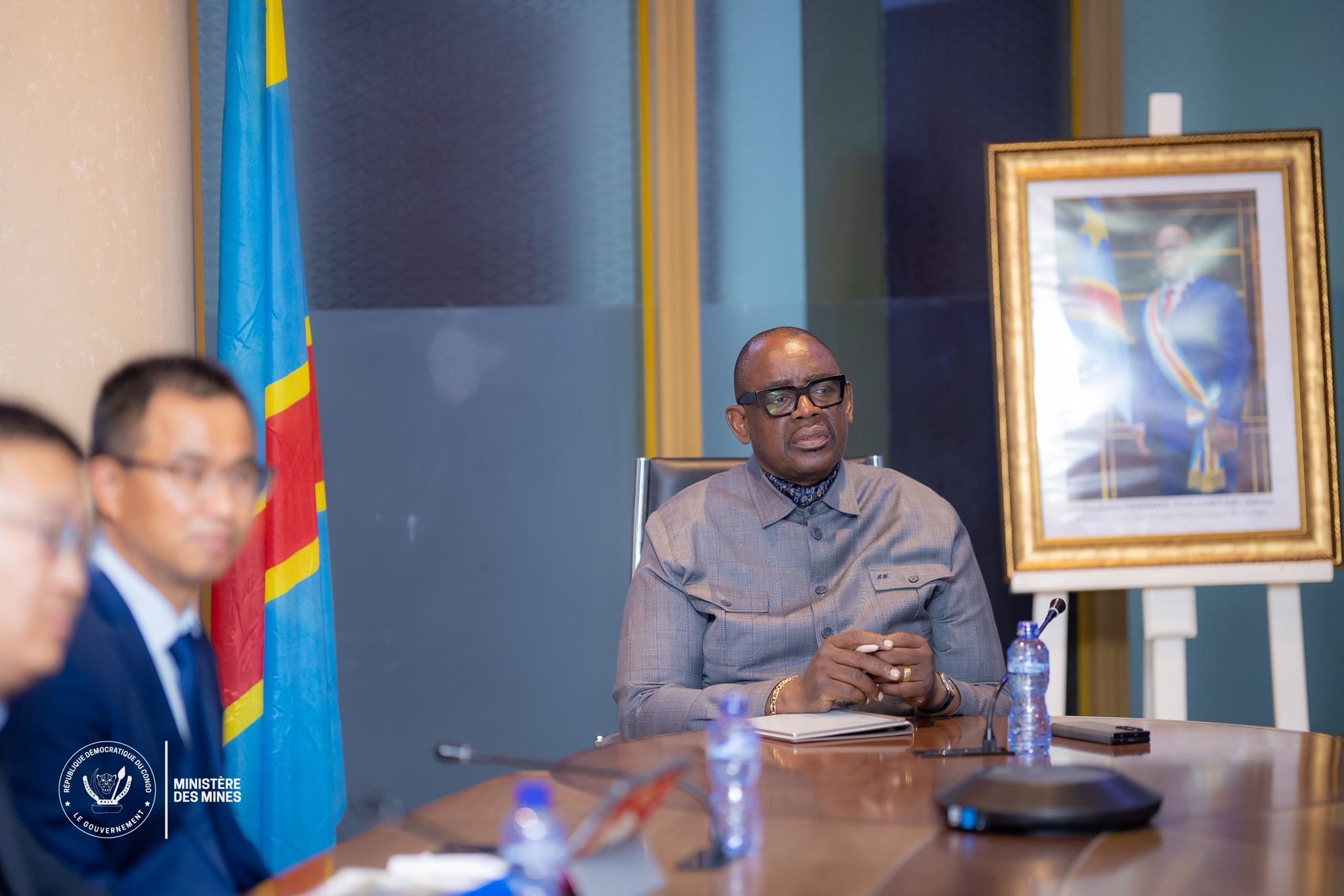 RDC : Louis Watum échange avec les responsables de MANONO LITHIUM SAS sur l’avancement du projet stratégique de Manono