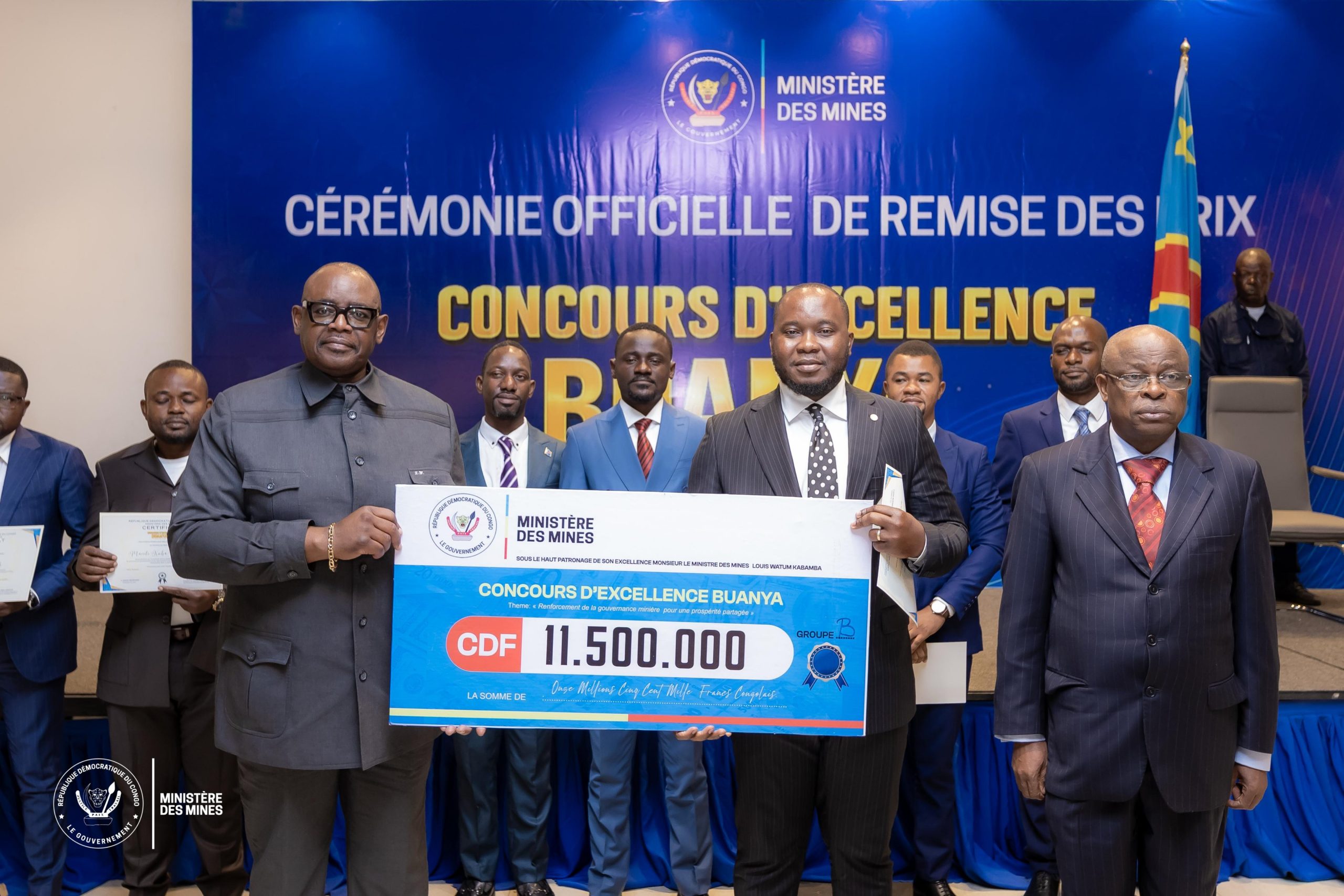 RDC : le Ministère des Mines honore les énarques à travers le concours d’excellence « BUANYA »