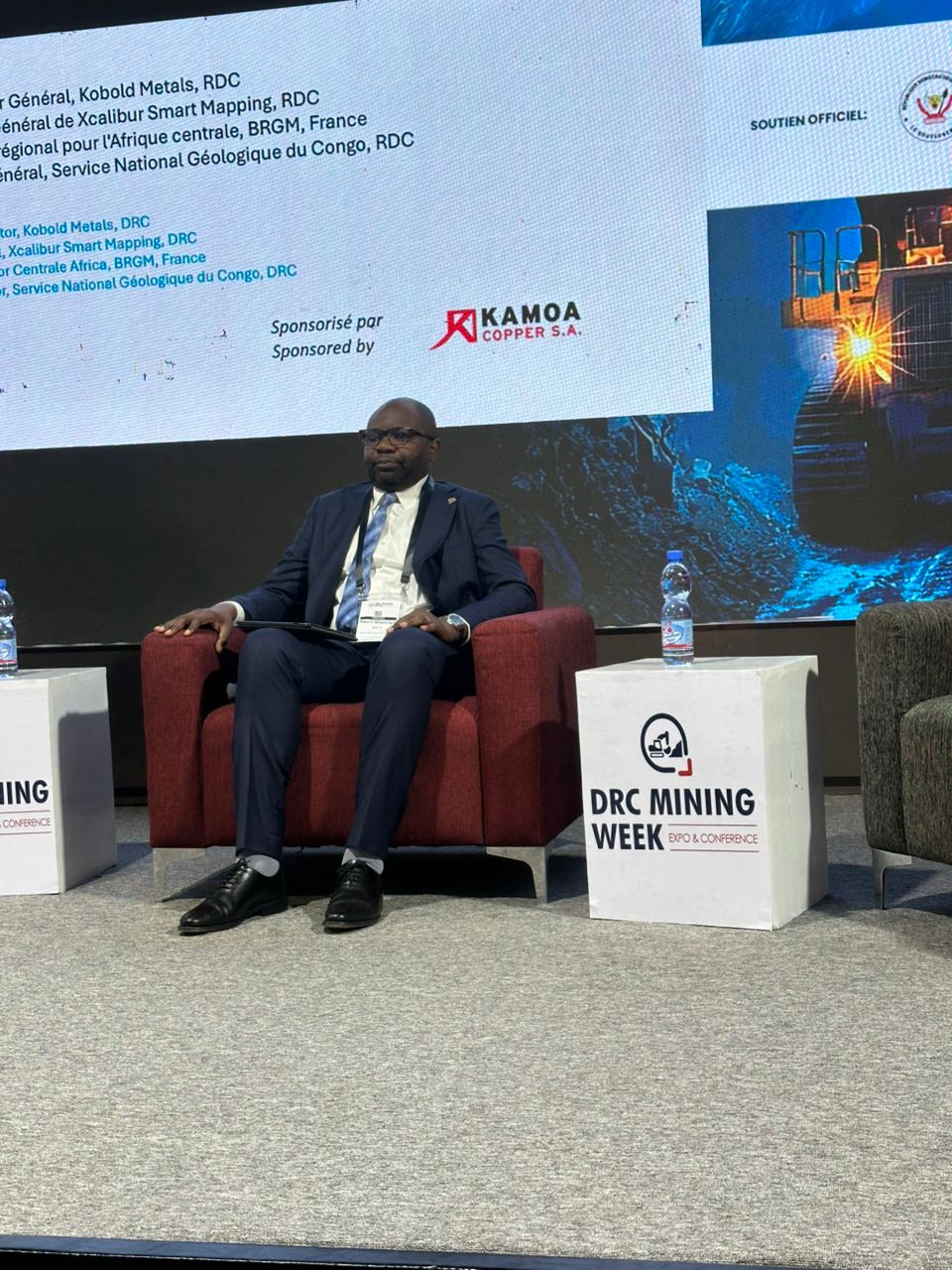 DRC Mining Week 2026 : « La géologie est le premier acte de souveraineté », Raoul Wazenga Vitima dévoile la nouvelle vision du Service Géologique National du Congo