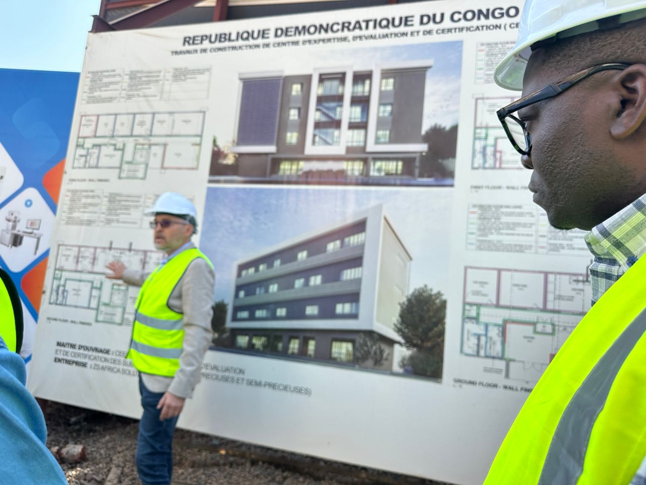 Lubumbashi : le futur laboratoire du CEEC se dévoile, une infrastructure scientifique de pointe au service de la souveraineté minière de la RDC