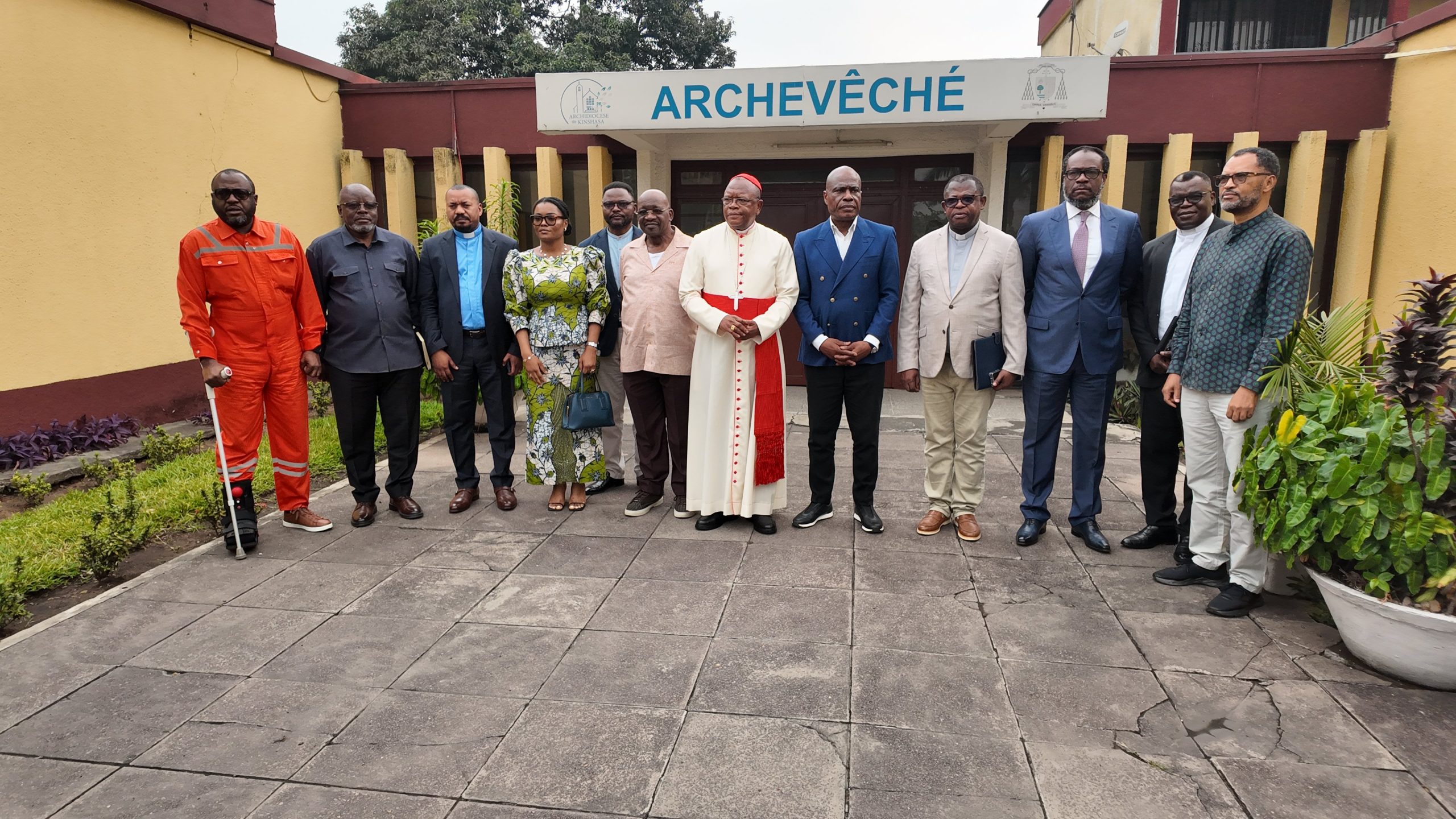 RDC : le cardinal Fridolin Ambongo reçoit la coalition d’opposition C64 après l’annonce d’un dialogue inclusif