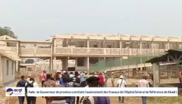 RDC : avancée significative des travaux de réhabilitation de l’Hôpital général de Kikwit 1