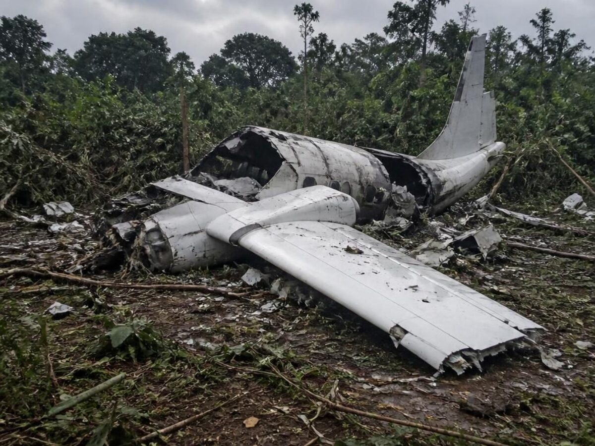 Nord-Kivu : un mort et deux survivants après le crash d’un aéronef à Walikale, selon un bilan provisoire